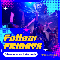 Follow Us Friday Instagram Post Design