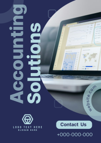 Accounting Solutions Flyer Design