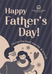 Father's Day Greeting Poster Image Preview