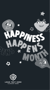 Cheery Faces & Stars Facebook Story Preview