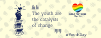 Youth Day Quote Facebook cover Image Preview