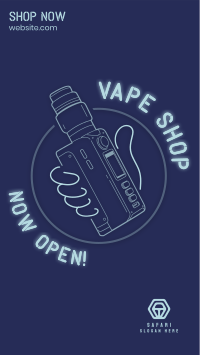 Vape Handle Facebook story Image Preview