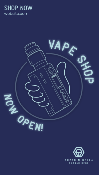 Vape Handle Facebook Story Image Preview