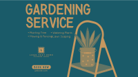 Gardening Service Offer Facebook event cover Image Preview