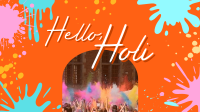 Holi Color Festival Animation Preview