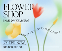 Flower Shop Delivery Facebook post Image Preview