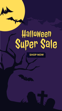Halloween Super Sale Instagram story Image Preview