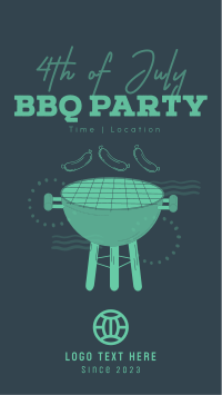 Come at Our 4th of July BBQ Party  Instagram Reel Preview