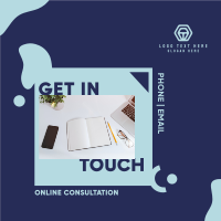 Business Online Consultation Instagram Post Design
