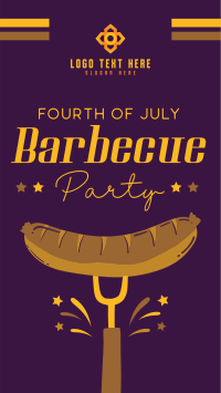 July BBQ Instagram Story Design