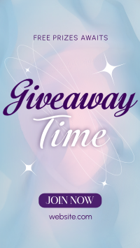 Elegant Giveaway TikTok Video Image Preview