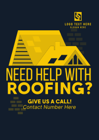 Roof Construction Services Poster Image Preview