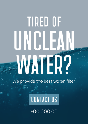 Water Filtration Flyer Image Preview