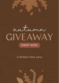 Autumn  Giveaway Promo Poster Image Preview