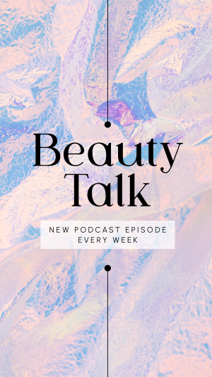 Beauty Talk Facebook story Image Preview