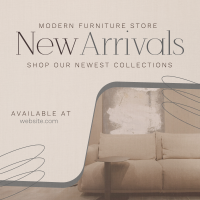 Minimalist Furniture Store Linkedin Post Image Preview