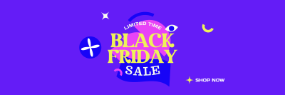 Black Friday Promo Twitter header (cover) Image Preview