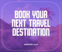 Travel With Us Facebook Post Design