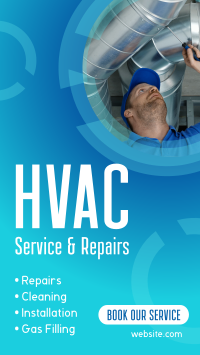 HVAC Technician Facebook Story Preview