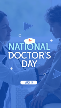 National Doctor's Day Instagram reel Image Preview