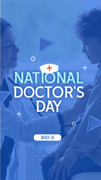 National Doctor's Day Instagram Reel Image Preview