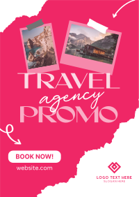 Travel Agency Sale Poster Design