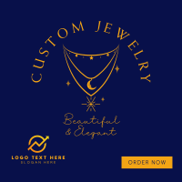 Custom Jewelries Instagram Post Design