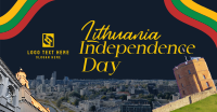 Rustic Lithuanian Independence Day Facebook ad Image Preview