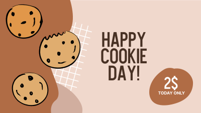 Cute Cookie Day  Facebook event cover Image Preview