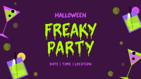 Freaky Party Facebook Event Cover Design