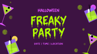 Freaky Party Facebook event cover Image Preview