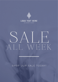 Minimalist Luxurious Sale Flyer Image Preview