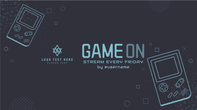 Neon Game Stream YouTube cover (channel art) Image Preview