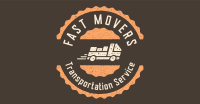 Movers Truck Badge Facebook Ad Design