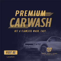 Premium Car Wash Instagram post Image Preview