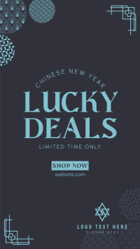 Chinese Lucky Deals Instagram Story Design