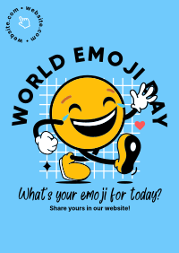 A Happy Emoji Poster Image Preview