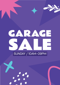 Garage Sale Notice Flyer Design