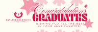 Geometric Graduation Twitter Header Image Preview