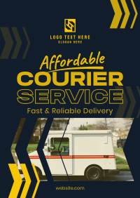 Courier Shipping Service Flyer Image Preview