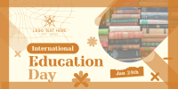 Happy Education Day  Twitter post Image Preview