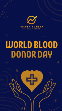 Handy Blood Donation Instagram story Image Preview