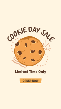 Chunky Crunchy Cookie Facebook story Image Preview