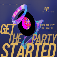 Party DJ Booking Instagram post Image Preview