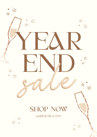 Year End Great Deals Poster Design