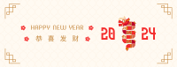 Year of the Dragon Facebook Cover Design