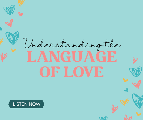 Language of Love Facebook Post Design