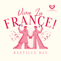 Wave Your Flag this Bastille Day Linkedin Post Image Preview