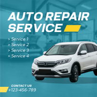 Auto Repair Service Instagram post Image Preview