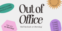 Out of Office Twitter Post Image Preview